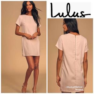 lulus shift and shout dress